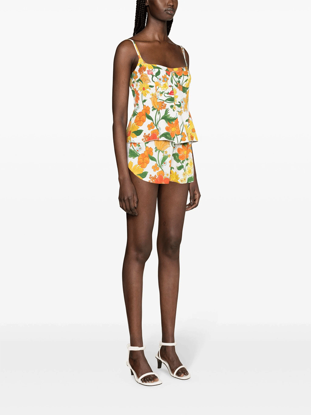 Stella-McCartney-Garden-Print-Peplum-Top-Orange-3