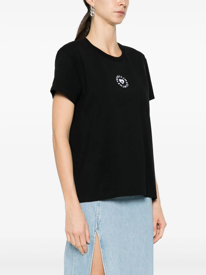 Stella-McCartney-Iconic-Mini-Heart-T-Shirt-Black-3