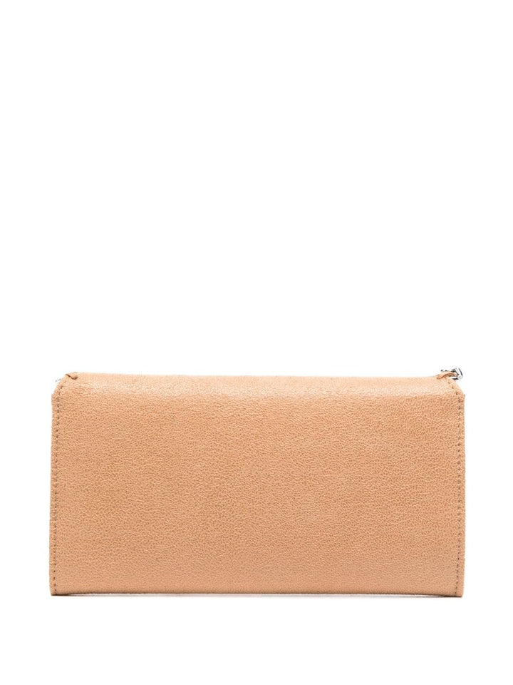 Stella Mccartney Continental Flap Wallet Eco Brown 2