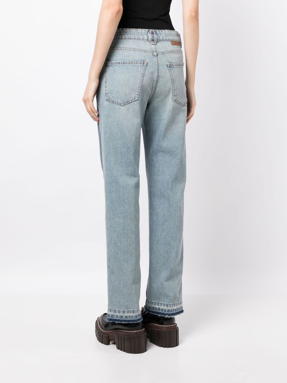 Stella Mccartney Double Vintage Blue Tones Jeans Denim 4