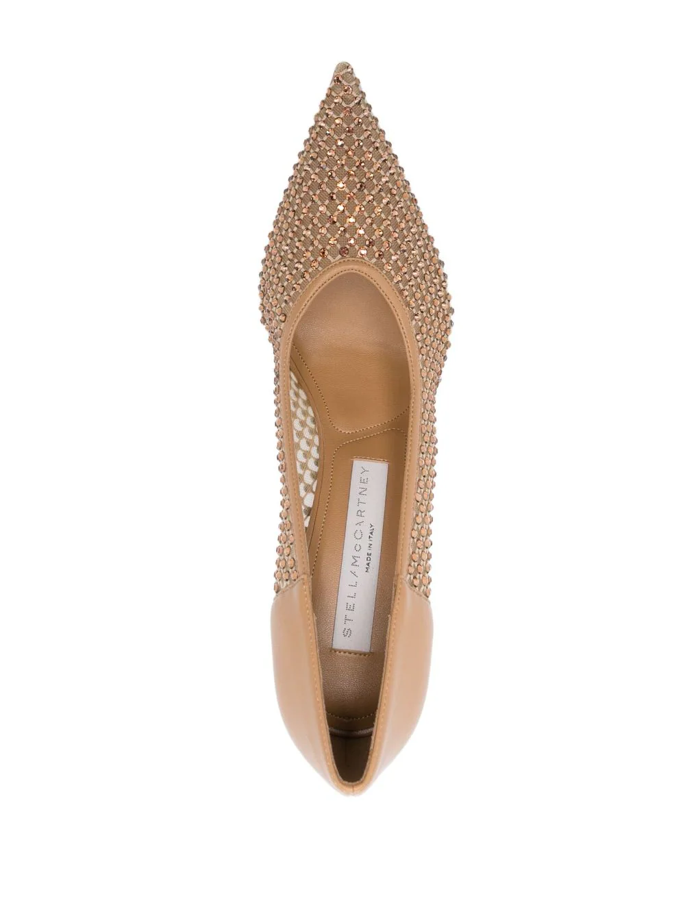 Stella Mccartney Iconic Mesh Heels Brown 4