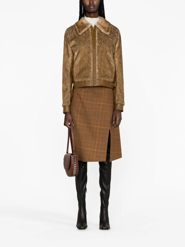Stella-Mccartney-Midi-Slit-Skirt-Brown-2