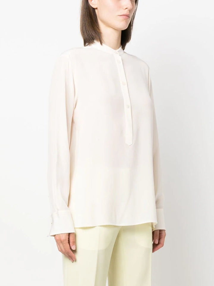 StellaMcCartney-Iconic-Half-Button-Shirt-Beige-3