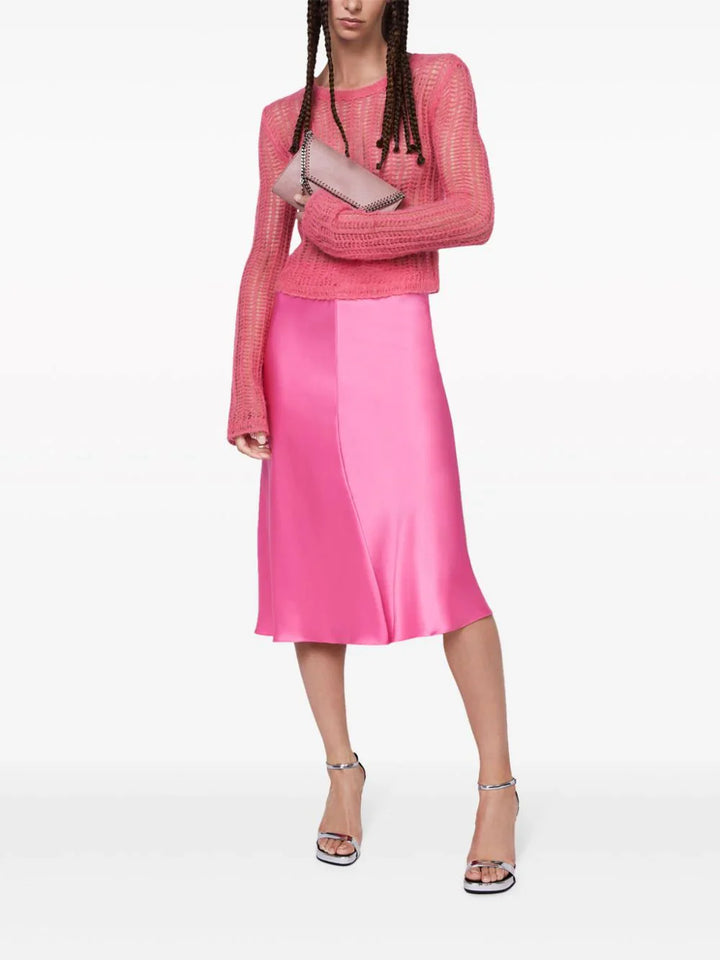 StellaMcCartney-Satin-Midi-Skirt-Pink-2