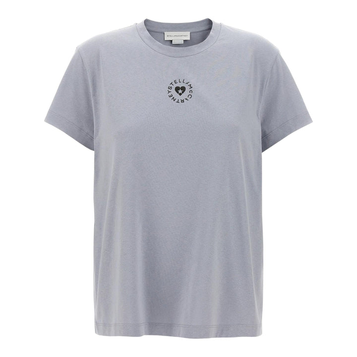 Club21 - Stella McCartney - Iconic Mini Heart T-Shirt - TEES - Light Blue