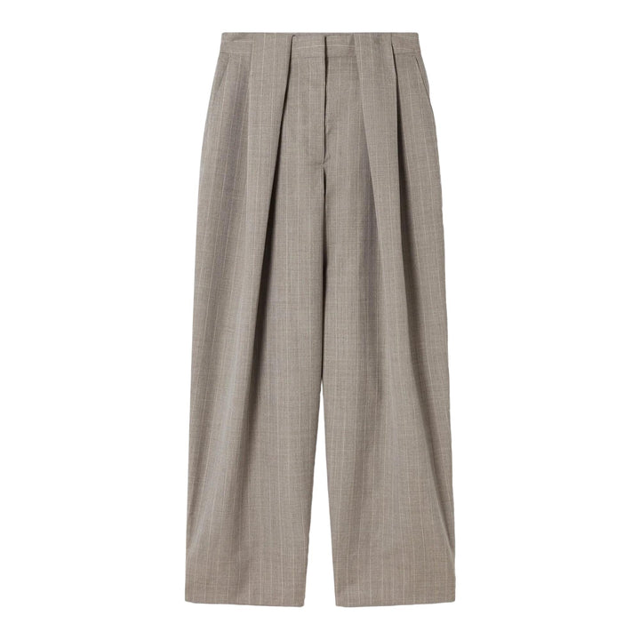 Club21 - Stella McCartney - Melange Stripe Balloon Trouser - PANTS - Grey