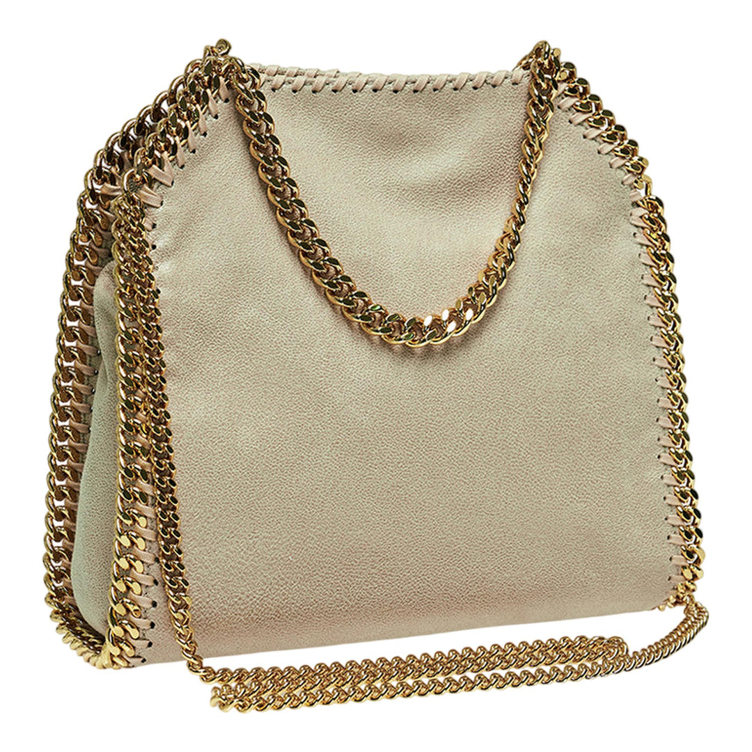 Stella McCartney Mini Eco Shaggy Deer Tote Beige 2