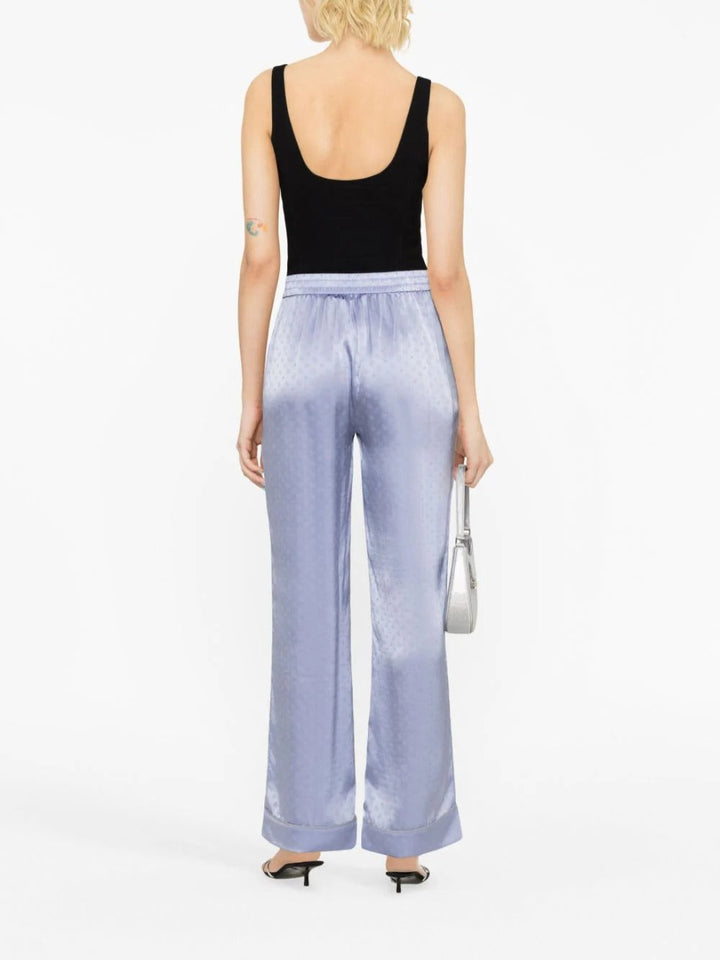 T By Alexander Wang Pajama Pant Blue 4