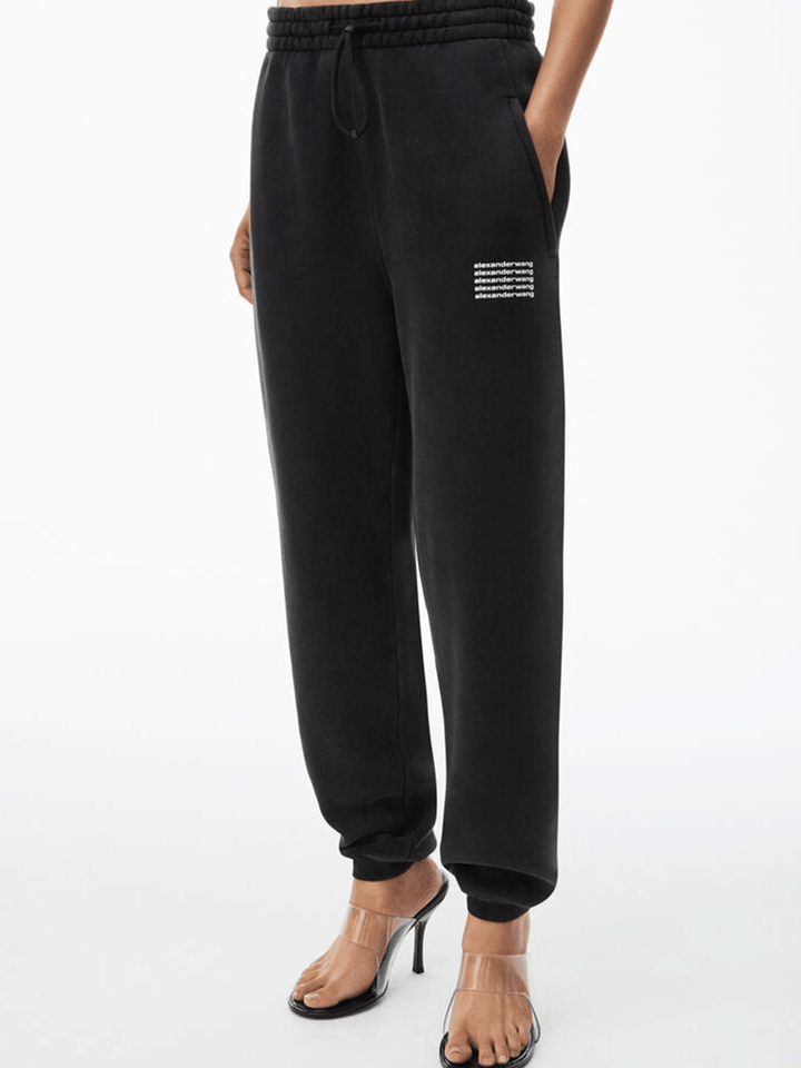 T-By-Alexander-Wang-Treated-Dense-Fleece-Sweatpants-Black-2