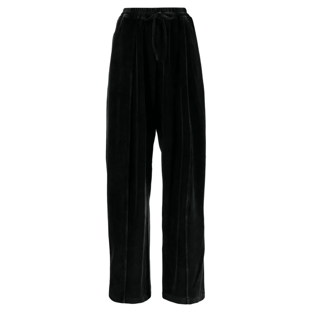 Apple Logo Track Pant In Velour