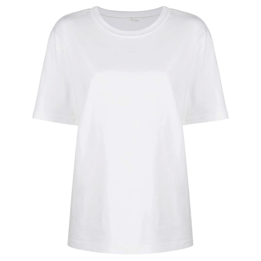 Puff Logo Tee In Cotton Jersey