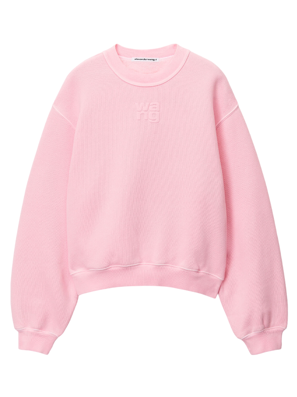 TBYALEXANDERWANG_PuffLogoSweatshirtInTerry_Pink