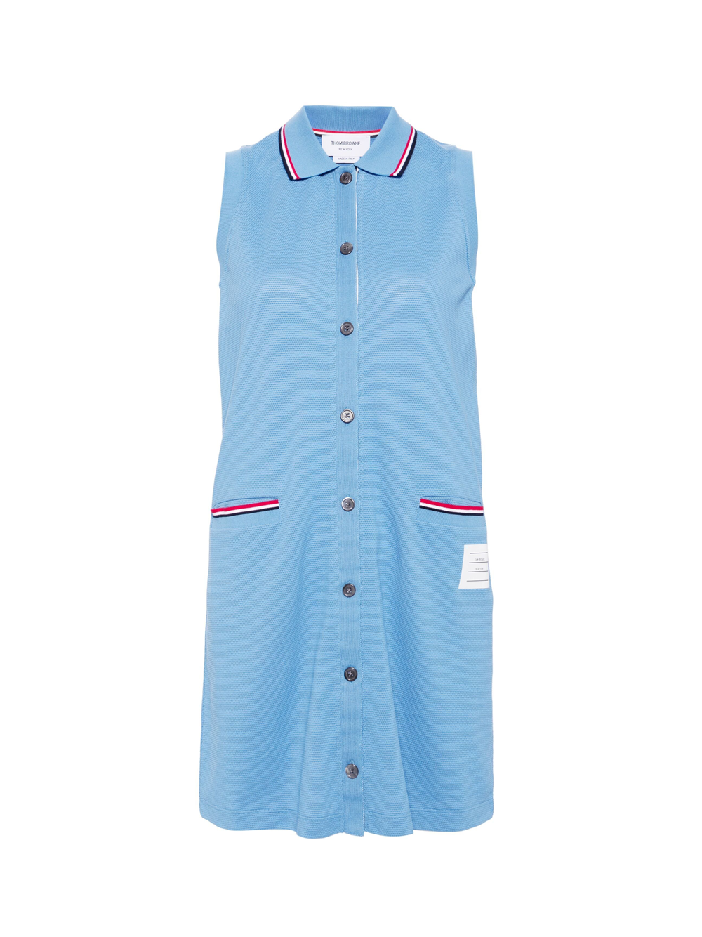 THOM_BROWNE_Sleeveless_Point_Collar_Dress-Blue