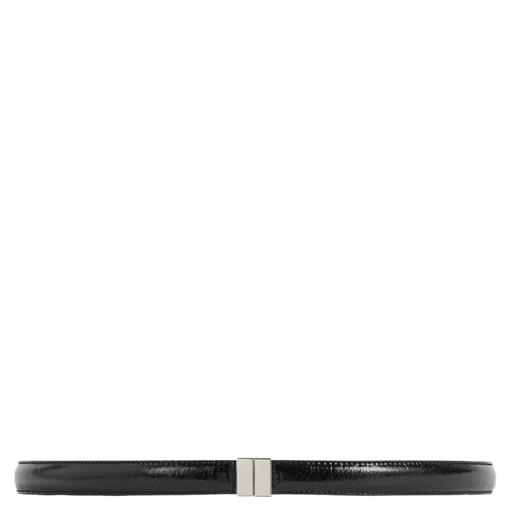 Slide Clasp Naplack Leather Belt