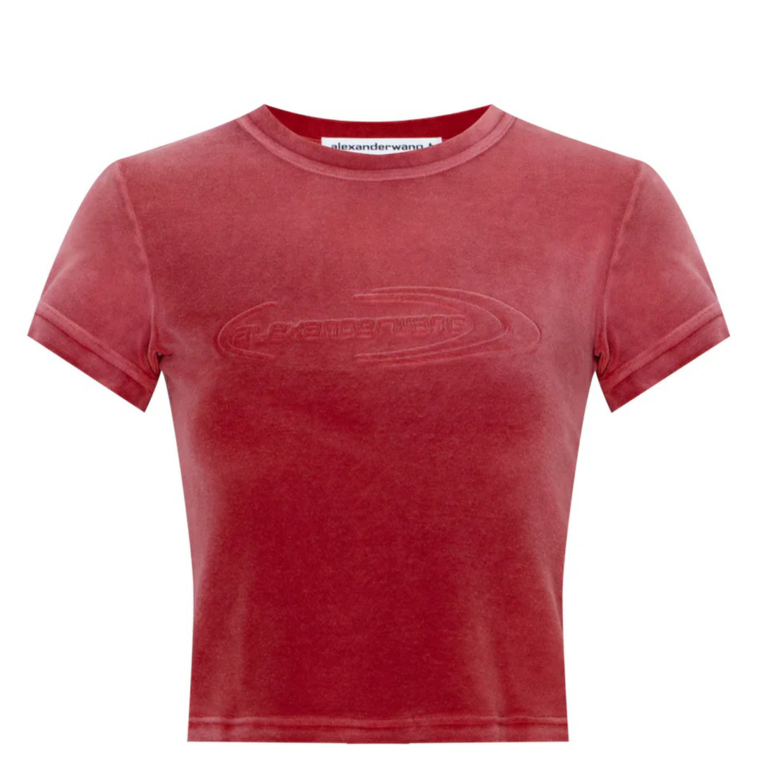 T_By_Alexander_Wang_Baby_Tee_Red