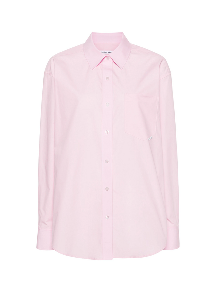 T_By_Alexander_Wang_Boyfriend_Shirt_With_Logo_Pink