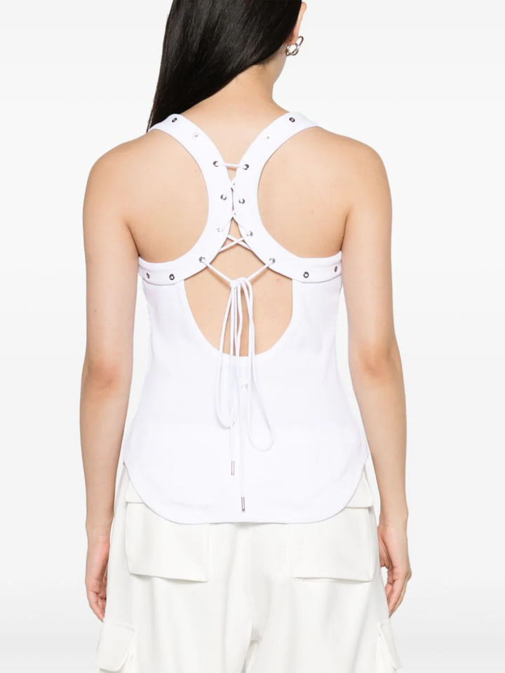 The-Attico-Lace-Up-Cross-Back-Tank-Top-White-4