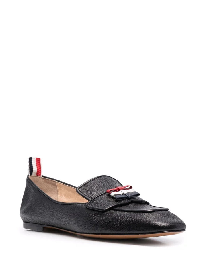 Thom-Browne-3-Bow-Loafer-With-Flexible-Leather-Black-2