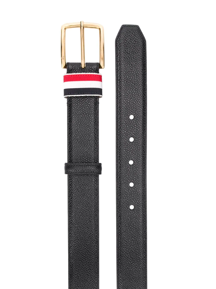 Thom-Browne-35mm-Belt-With-Rwb-Loop-In-Pebble-Black-2