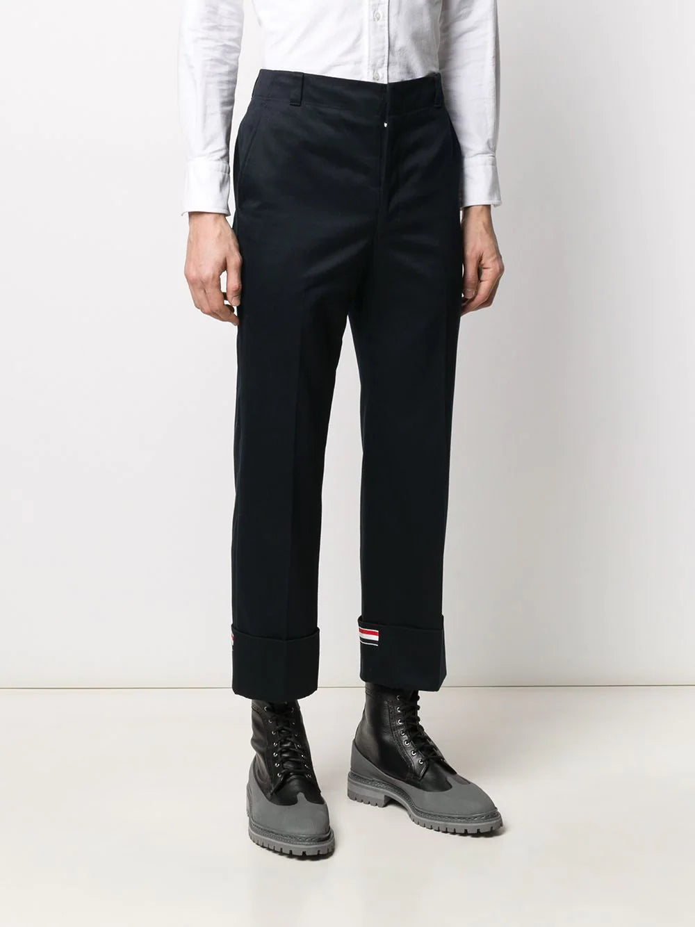 Thom Browne Beltloop Straight Leg Trouser Navy 3