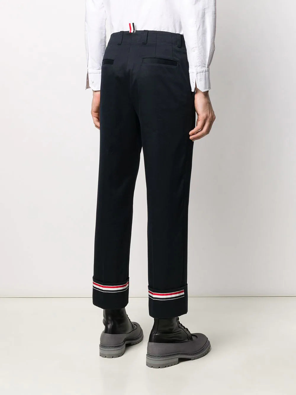 Thom Browne Beltloop Straight Leg Trouser Navy 4