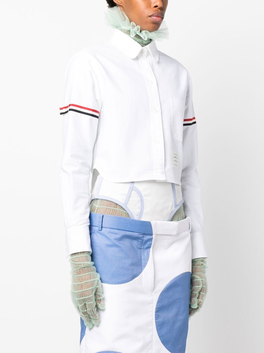 Thom-Browne-Classic-Cropped-Round-Collar-Top-White-4