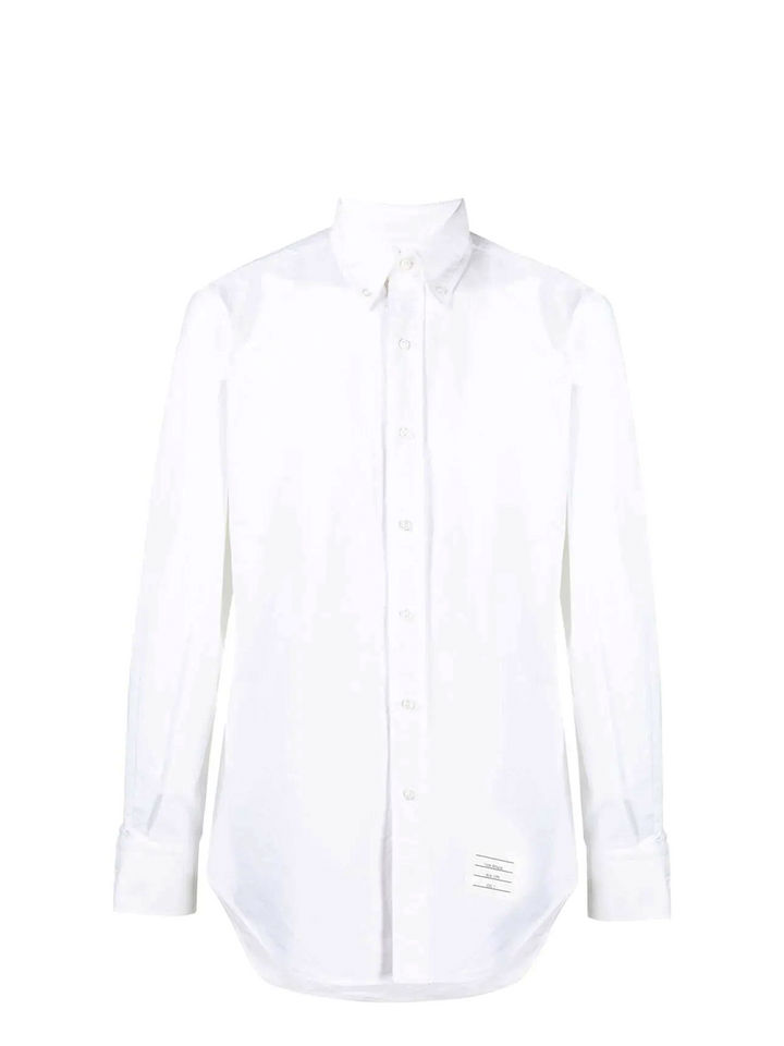 Thom Browne Classic Long Sleeve Button Down Shirt White 1