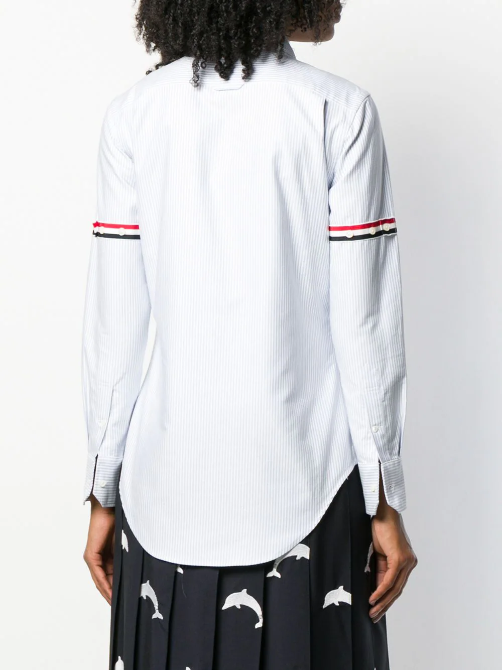 Thom-Browne-Classic-Long-Sleeve-Round-Collar-Top-Light-Blue-4