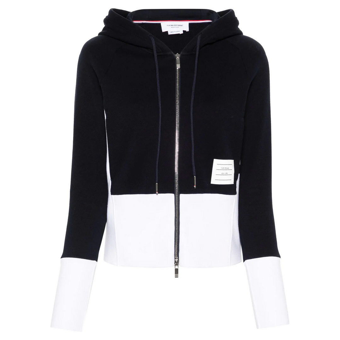 Classic Loopback 4-Bar Zip Hoodie