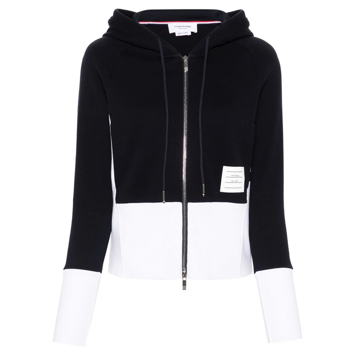 Classic Loopback 4-Bar Zip Hoodie