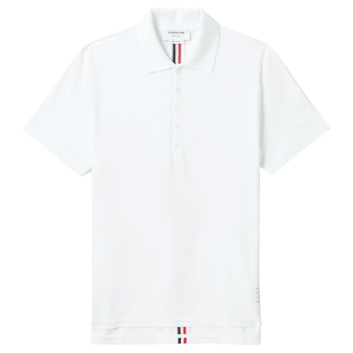 Classic Pique Stripe Relaxed Polo