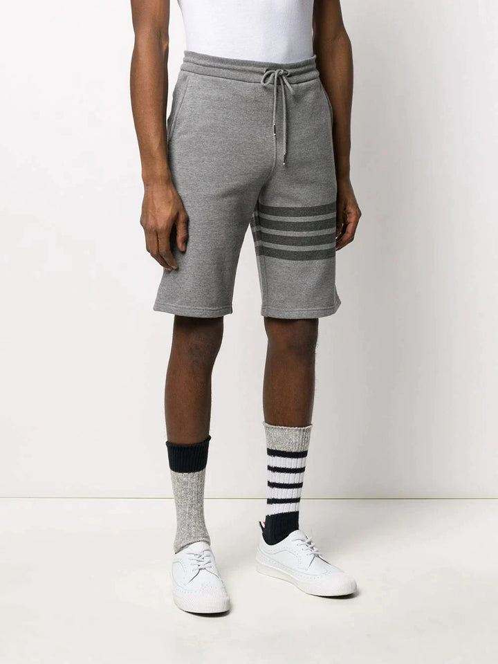 Thom Browne Classic Sweat Shorts In Tonal Grey 3