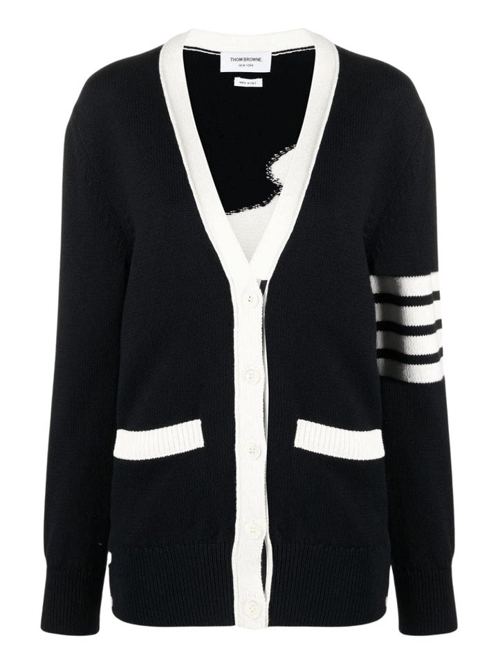 Thom-Browne-Hector-Icon-Jersey-Stitch-Intarsia-Cardigan-Navy-1