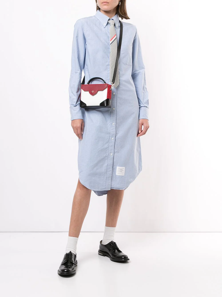Thom-Browne-Knee-Length-Long-Sleeve-Point-Collar-Shirt-Light-Blue-2