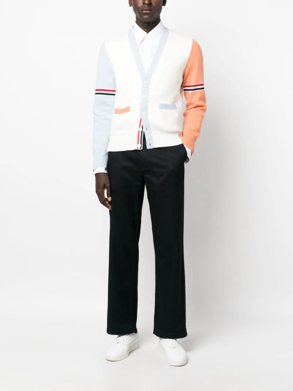 Thom-Browne-Milano-Stitch-V-Neck-Cardigan-Multi-2