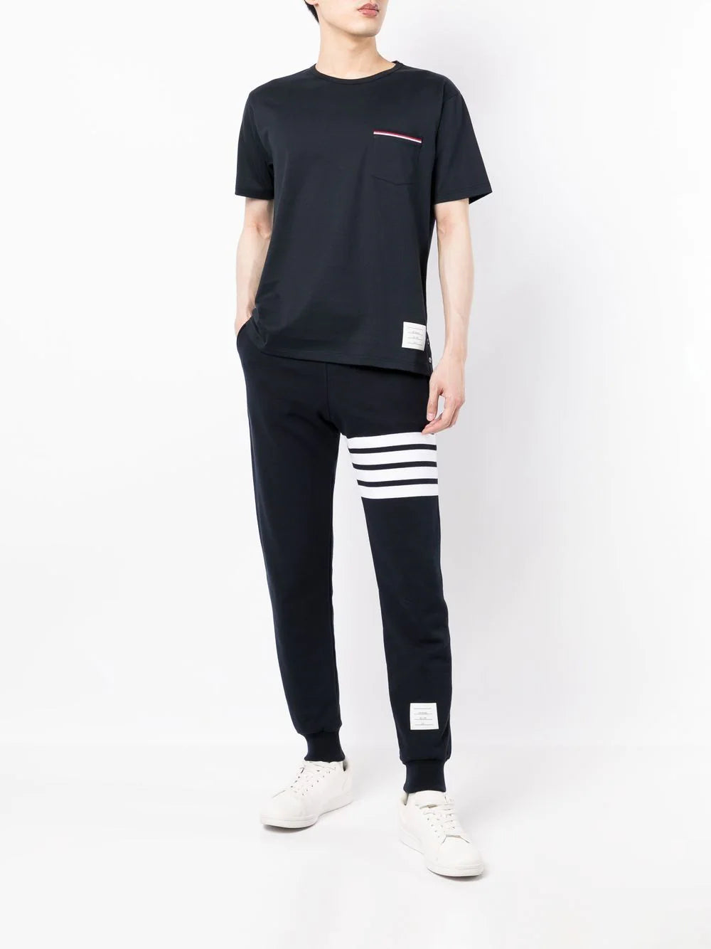 Thom-Browne-Pocket-Tee-Navy-2