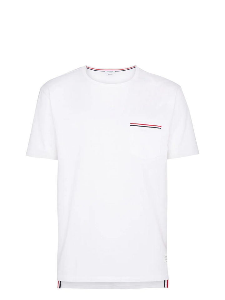 Thom Browne Pocket Tee White 1