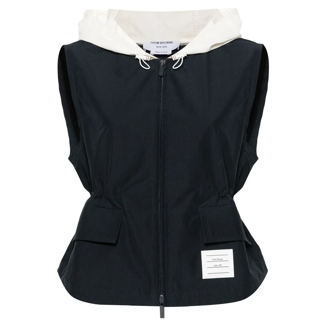 Ripstop Hooded Vest Women