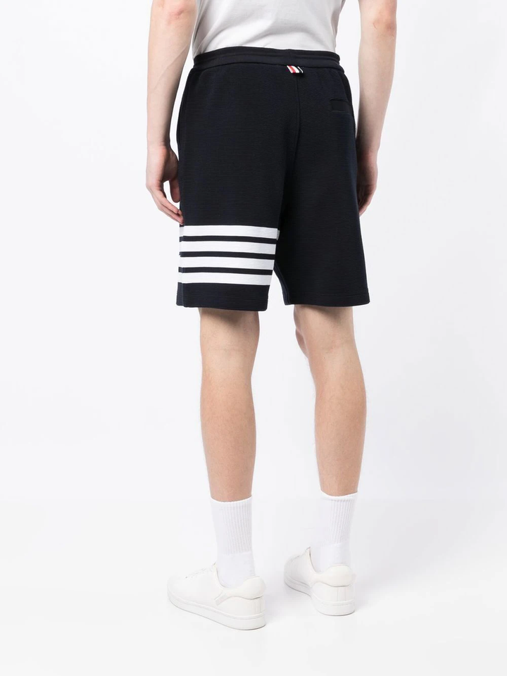 Thom-Browne-Sweat-Shorts-With-4Bar-In-Cotton-Navy-4