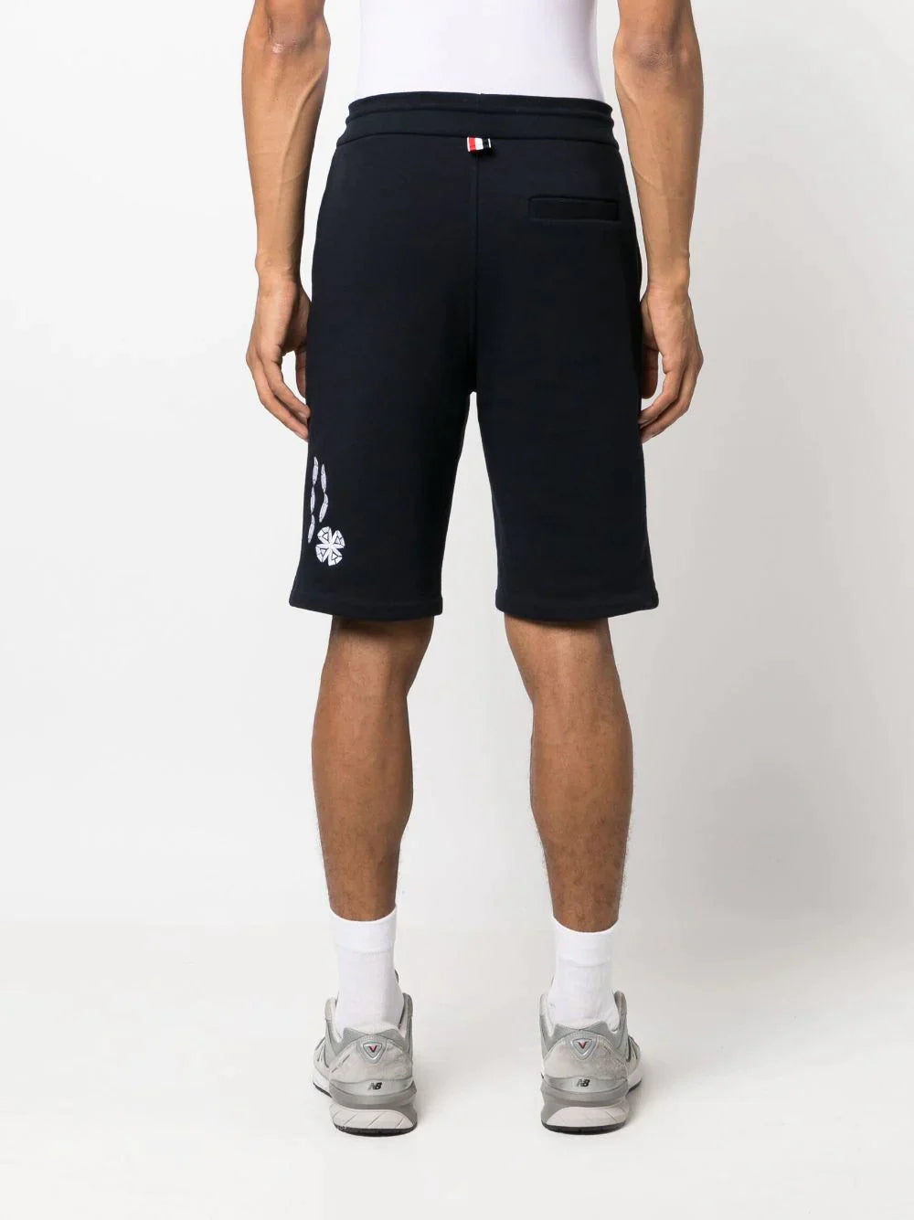 Thom-Browne-Sweatshorts-With-Nautical-Navy-4