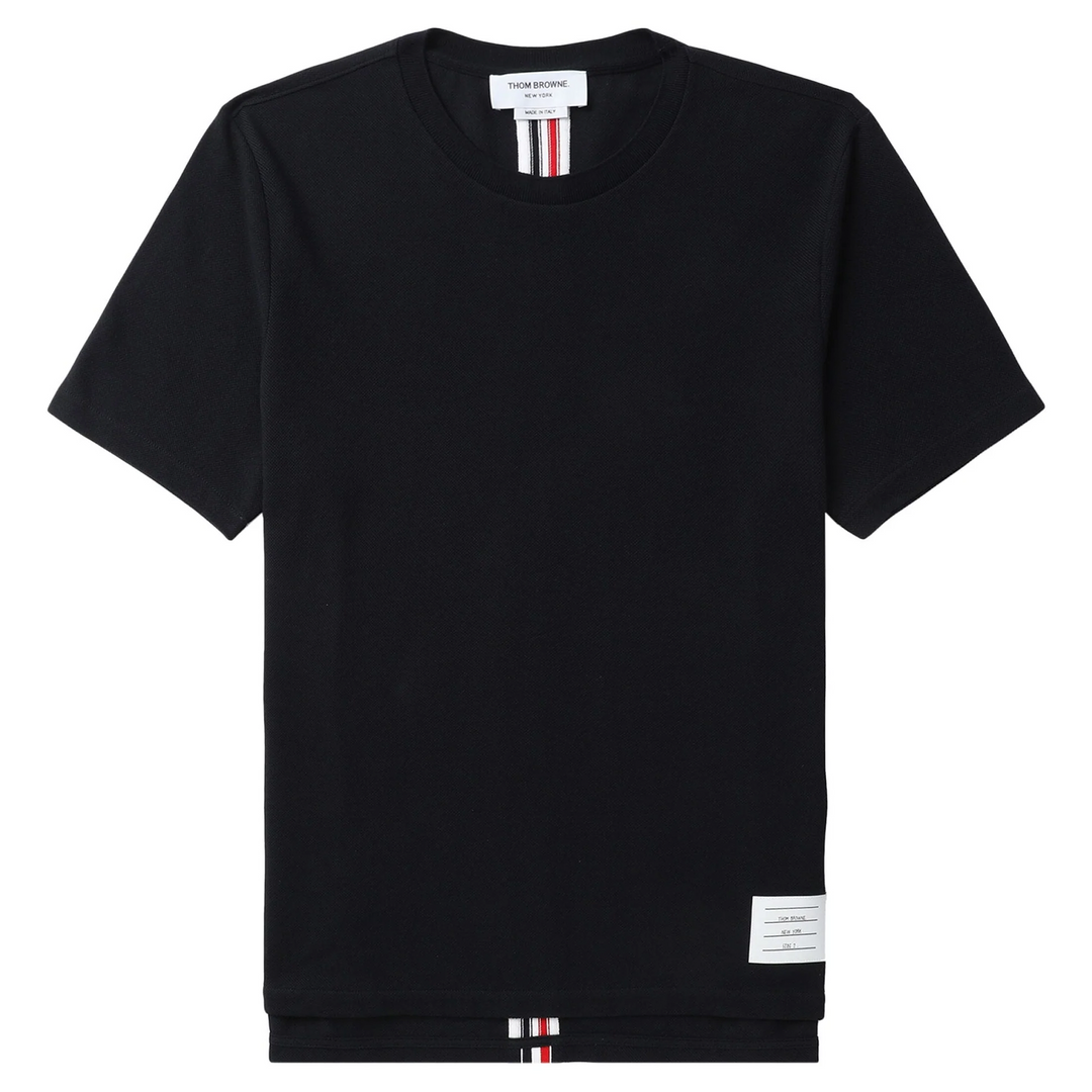 Classic Pique Stripe Tee Men