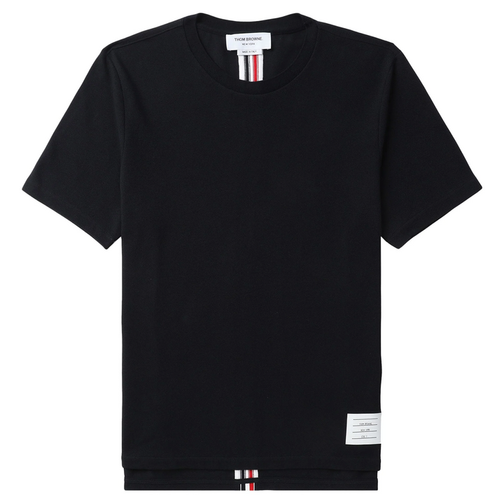 Classic Pique Stripe Tee Men