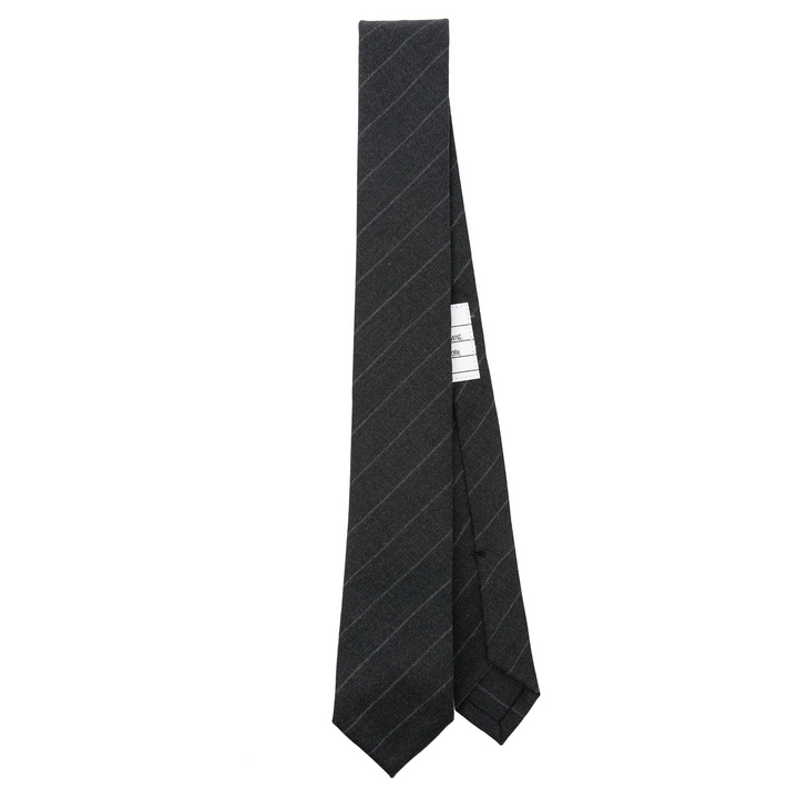 Classic Tie In Pin Stripe Wool