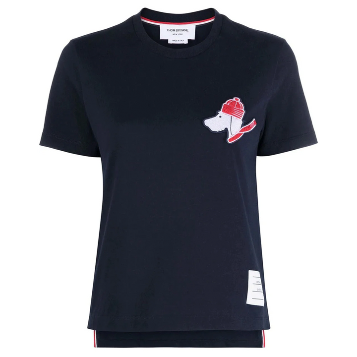 Festive Jersey Short Sleeve Button Hector Tee