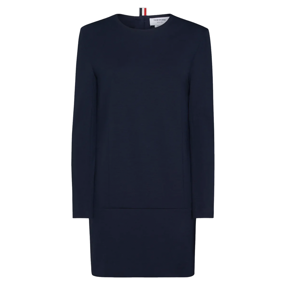 Long Sleeve Mini Shift Dress