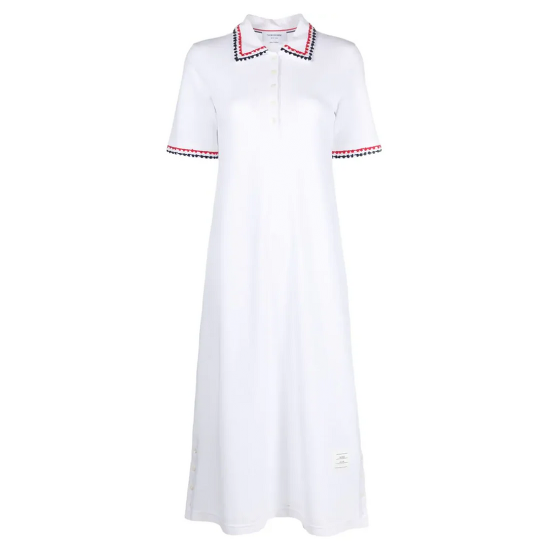 RWB-Trimmed Polo Dress