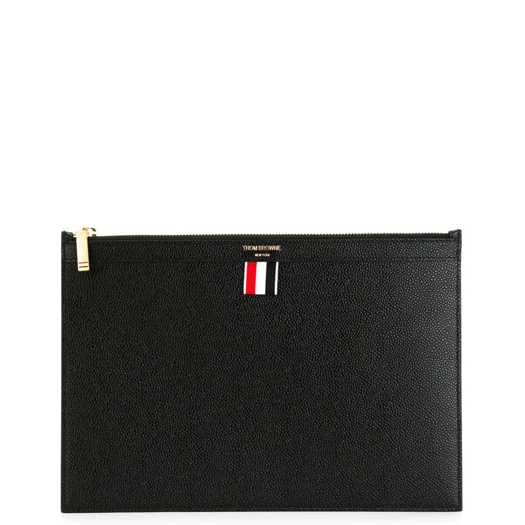 Small Document Holder In Pebble