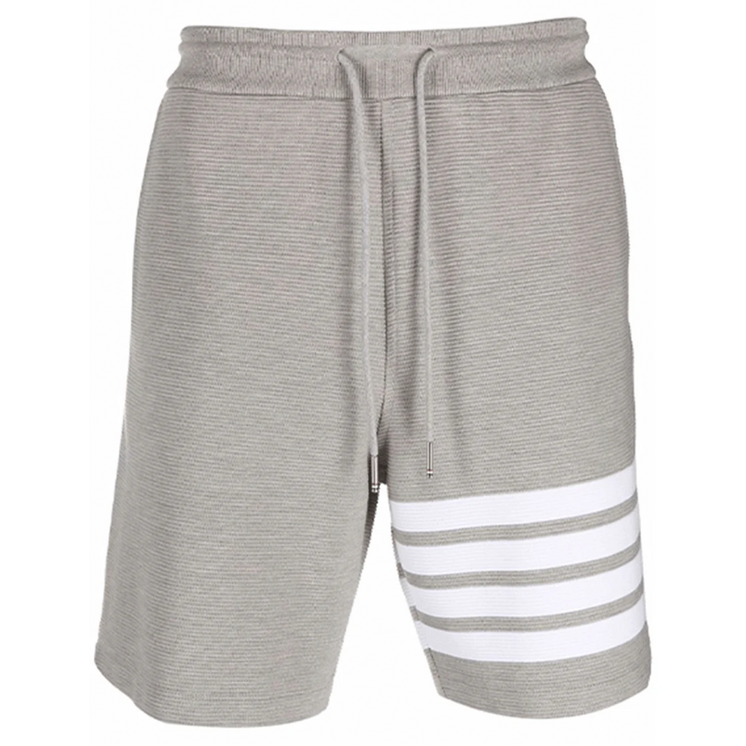 Sweat Shorts With 4Bar In Cotton