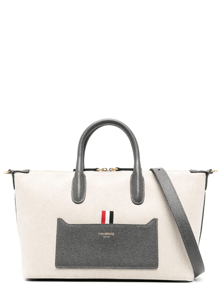 ThomBrowne-GrosgrainLoopToteBag-Natural-1