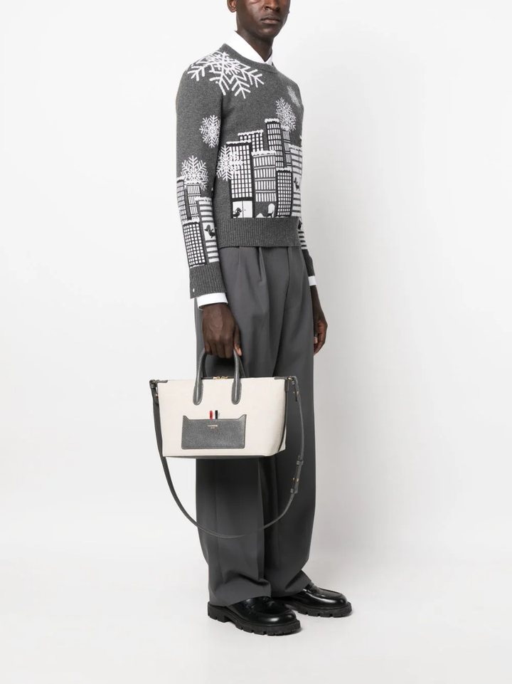 ThomBrowne-GrosgrainLoopToteBag-Natural-2